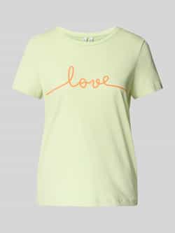 Vero Moda Regular fit T-shirt van puur katoen model 'KAMI'