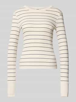 Drykorn Shirt met lange mouwen en ronde hals model 'NURIT'