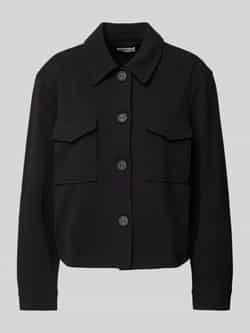 s.Oliver RED LABEL Relaxed fit jack van structuur-jersey