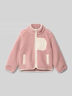 Name It Gebreid fleecejack NMNMATTIA SHERPA JACKET PB