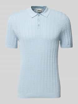 Drykorn Slim fit poloshirt met knoopsluiting model 'TRITON'