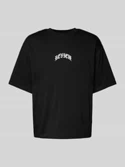 REVIEW T-shirt met labelprint