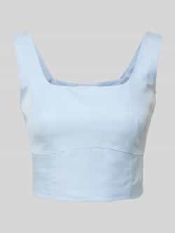 LeGer by Lena Gercke Slim fit blousetop met vierkante hals model 'Majella'