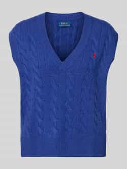 Polo Ralph Lauren Gebreide spencer met kabelpatroon
