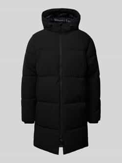 Jack & jones Gewatteerde lange jas met capuchon model 'VESTERBRO'