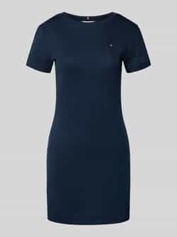 Tommy Hilfiger Getailleerde mini-jurk van puur katoen