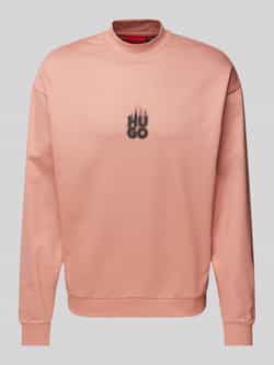 HUGO Sweatshirt met labelprint model 'Durungu'