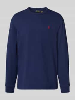 Polo Ralph Lauren Classic fit shirt met lange mouwen en labelstitching