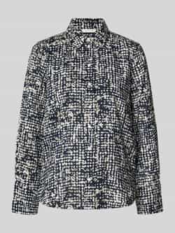 Tom Tailor Regular fit overhemdblouse van een mix van katoen en modal