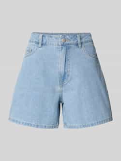Pieces Regular fit korte jeans van katoenmix model 'ABBI'