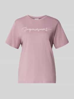 Vila T-shirt met ronde hals model 'SYBIL EMPOWERMENT'