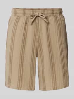 Jack & jones Korte regular fit broek met elastische band model 'JAIDEN'