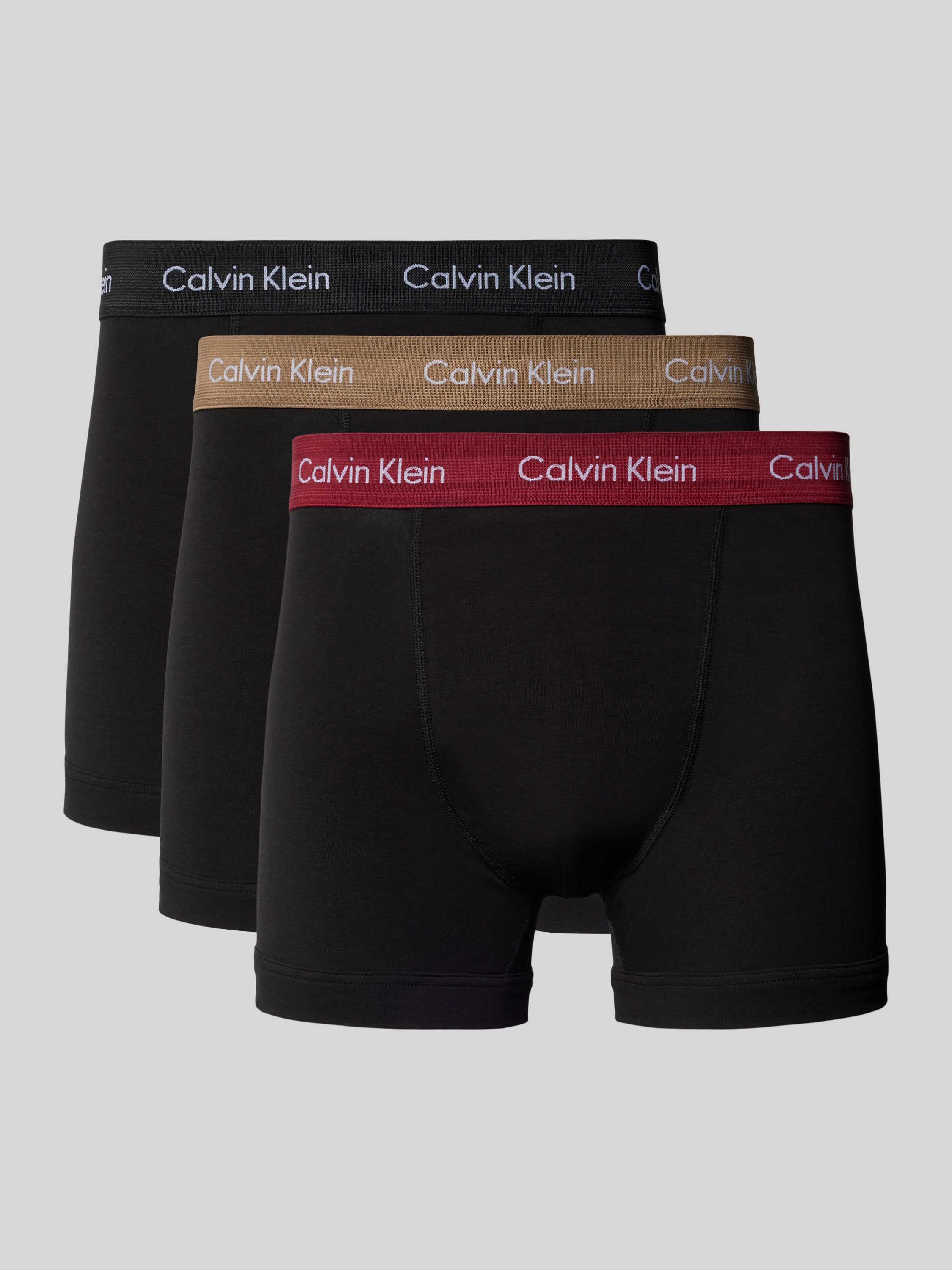 Calvin Klein Underwear Boxershort met logo in band in een set van 3 stuks