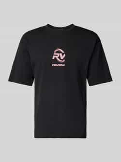 REVIEW T-shirt met labelprint