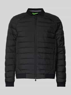 BOSS Green Gewatteerd jack met opstaande kraag model 'Ordos'