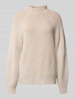 Tom Tailor Regular fit gebreide pullover van katoenmix met wol