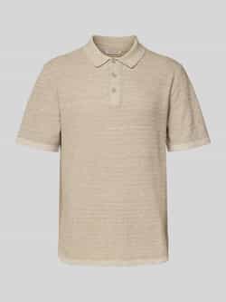 Jack & jones Regular fit poloshirt met labelstitching model 'GEORGE'