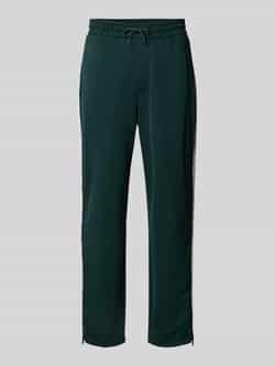 HUGO Relaxed fit sweatpants met ritssluiting bij de pijpboorden model 'DOLOS'