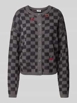 Noisy May Gebreid jack met knoopsluiting model 'CHERRY'