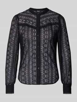 Only Regular fit blouse van transparant kant model 'REBA'
