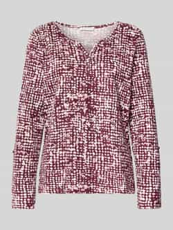 Tom Tailor Regular fit shirt met lange mouwen van puur katoen