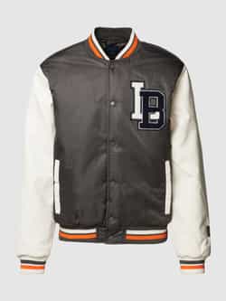 Lindbergh Collegejack met colour-blocking-design