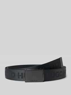 HUGO Stoffen riem Garratt-Tp- _Os35 met jacquard logo-tekst