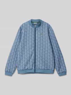 Lacoste Sweatjack met logopatch