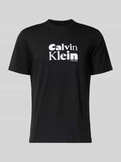 CK Calvin Klein T-shirt met labelprint