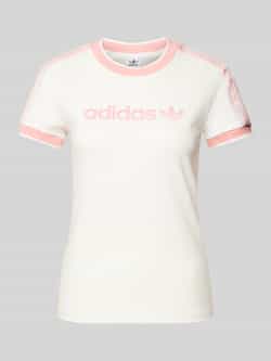 Adidas Originals Slim fit T-shirt met ronde hals