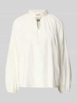 Ichi Regular fit blouse met druppelvormige hals model 'KARLANI'