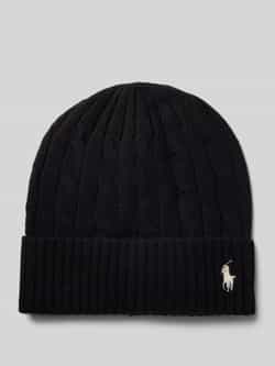 Polo Ralph Lauren Wollen muts met labelstitching
