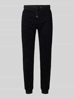 Christian Berg Men Relaxed fit sweatpants met achterzak