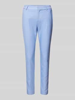 MOS MOSH Slim fit stoffen broek met steekzakken model 'Abbey Night'