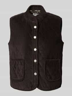 LOLLYS LAUNDRY Regular fit gilet in ribcordlook model 'Cairo'