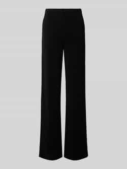 Stella Nova Straight leg stoffen broek met elastische band