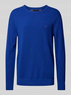 Tommy Hilfiger Gebreide pullover met logostitching