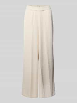 comma Stoffen broek met elastische band