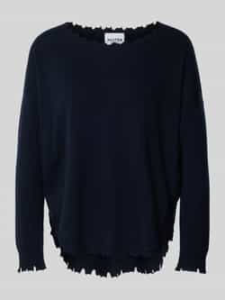 Kujten Gebreide pullover in destroyed-look model 'MELA'