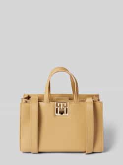 Tommy Hilfiger Mini Tote Tas voor Vrouwen Beige Dames