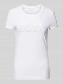 Guess Dames T-shirt Lente Zomer Collectie White Dames