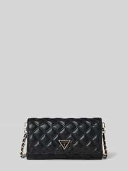 Guess Zwarte Spark Micro Mini Schoudertas Black Dames
