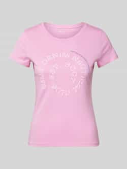 Tom Tailor Denim Regular fit T-shirt met tekstprint
