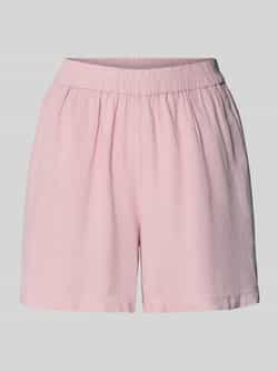 Pieces Regular fit korte broek met all-over motief model 'PIA'