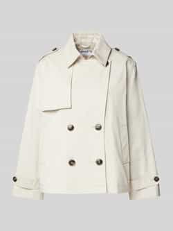 Jake*s Casual Trenchcoat met strookzakken