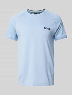 BOSS Green T-shirt met labelprint