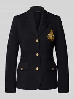 Lauren Ralph Lauren Slim fit blazer met labelapplicatie model 'SINJON'