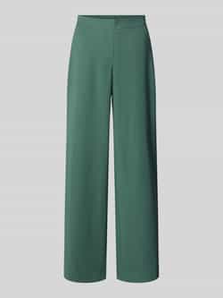Jake*s Collection Stoffen broek van viscosemix met elastische band
