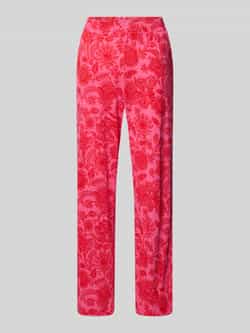 Christian Berg Woman Relaxed fit pyjamabroek met all-over bloemenprint
