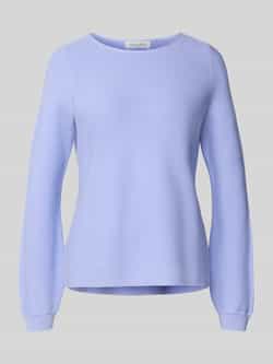 Christian Berg Woman Gebreide pullover met ribboorden